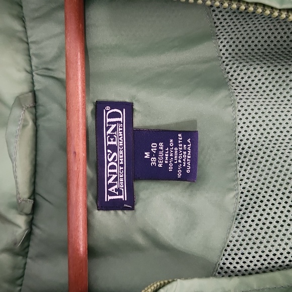 Lands End shell Rain Jacket - Picture 2 of 2